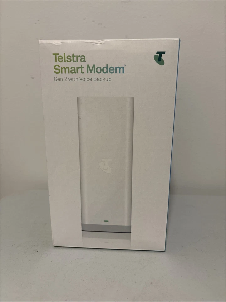 New In Box TELSTRA SMART MODEM GEN 2 W/VOICE BACKUP FTTP/FTTC/HFC, GEN2-DJA0231 - image 1 of 4