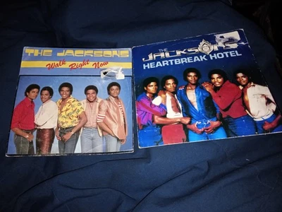 Michael Jackson + The Jacksons Walk Right Now (7" Hollande - 1981) + Heartbreak - Image 1 of 4
