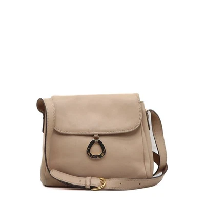 Bolso de hombro Lancel vintage de cuero liso con solapa Foto 1 de 4