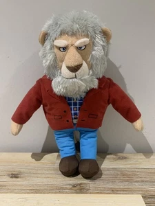 RARE Sing 2 Movie Clay Calloway Lion Plush Soft Toy 12” By Universal And Sega - Picture 1 of 10