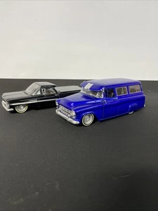 Jada 57’ Chevy Suburban & 59’ El Camino 1:24 Street Low mit MÄNGELN LESEN** - Bild 1 von 15