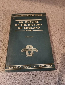 An Outline Of The History Of England Barnes And Noble 9th Edition / Printing - Bild 1 von 9
