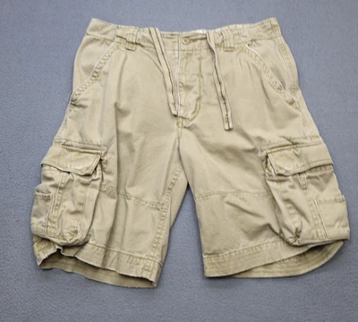 Pantalones Cortos Carga Vintage No Boundaries Cordón Para Hombre Beige 36x11 Grunge Y2K Pesados Foto 1 de 4