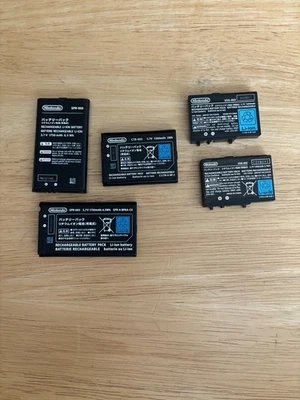 Lot Of Ds Lite, 3ds, 3ds Xl Batteries All Oem - Image 1 of 4