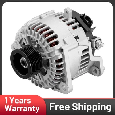 Alternator Fit Nissan Armada Frontier NV1500 Pathfinder Titan Xterra 11256 130A - Image 1 of 4