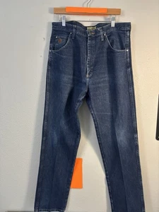 Wrangler 20X Jeans Men 36x34 Blue Denim Style 22 Relaxed Straight 22MWXSN Cowboy - Picture 1 of 6