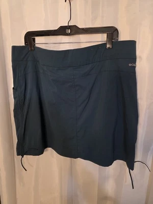 Columbia Green poly, Nylon Spandex Skort Size 2x - Image 1 of 4