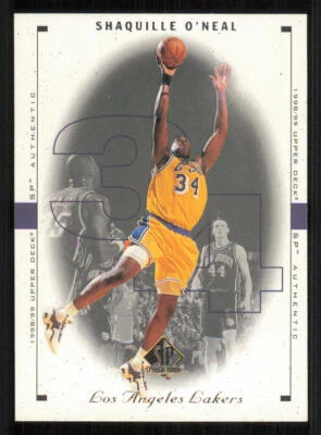1998-99 SP Authentic #46 Shaquille O'Neal - Image 1 of 2
