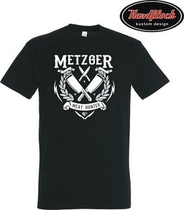 Camiseta carnicero honor, orgullo, sangre, cicatrices, carnicero, gremio carnicero, artesanía - Imagen 1 de 1