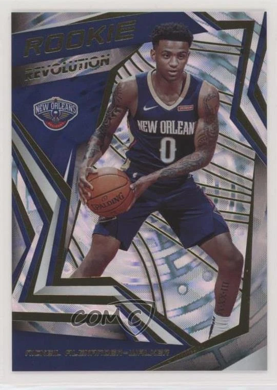 2019-20 Panini Revolution Fractal Nickeil Alexander-Walker #17 Rookie RC