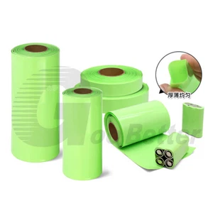 Envoltura de tubo termorretráctil de PVC verde fruta paquete de baterías RC 15-400 mm LiPO NiMH NiCd - Imagen 1 de 11