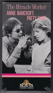 factory sealed new VHS THE MIRACLE WORKER Bancroft Patty Duke VCR TAPE Video - Foto 1 di 4
