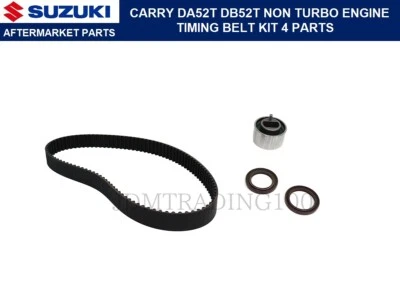 JUEGO DE CORREA DE DISTRIBUCIÓN SUZUKI CARRY DA52T DB52T 4 PIEZAS F6A NO TURBO TENSOR MOTOR Foto 1 de 4