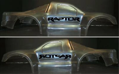 Vinyl paint masking, stencil, decal for Pro-Line Ford SVT Raptor Bodies (Raptor) - Image 1 of 2