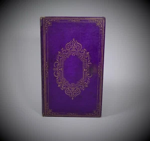 Cartonnage Romantique Livre de Prix J C Smalley Les Jeunes Converties 1869 Mame - Picture 1 of 5