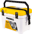 Magnum Bait Station 19 Quart Live Bait Well, White and Yellow