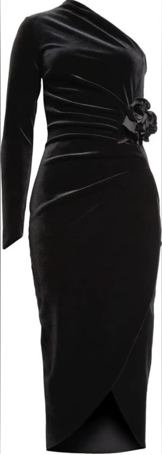 全新,CHIARA BONI La Petite Robe agapios 中长连衣裙 48 码 #D7527 — 第 1/4 张图片