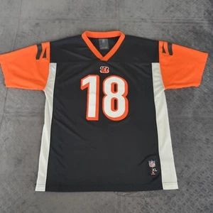 AJ Green Cincinnati Bengals Jersey NFL Team Apparel Black Boys Youth XL - Picture 1 of 9