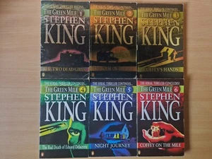 The Green Mile Books By Stephen King 1-6 1996 1st Printing PB Books COMPLETE VGC - Bild 1 von 4