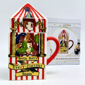 Harry Potter HONEYDUKES Bertie Bott's Every Flavour Beans Ceramic Mug with Lit - Picture 1 of 18