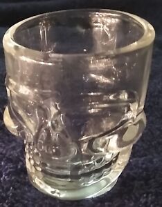 Crâne en cristal vodka verre shot