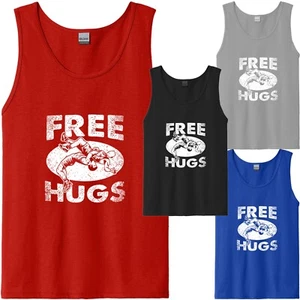 American Wrestling lustiges ärmelloses Herren-Tanktop Kampf USA Grafik Geschenk Unisex - Bild 1 von 8