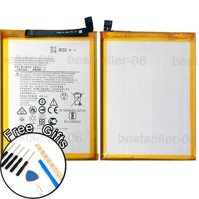 Batería de repuesto JK50 para Motorola Moto G Power 2021 XT2117-4+HERRAMIENTA 100% prueba  Foto 1 de 4