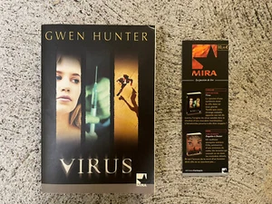 Virus Gwen Hunter Paperback Book Novel French - Picture 1 of 2