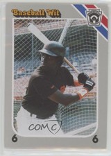 1990 Baseball Wit No Card Number Tony Gwynn HOF