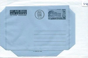 wbc. - GB AEROGRAMMES - JERSEY - UNUSED - ILLUSTRATED - 343 - 5p + 3.5p - Picture 1 of 1