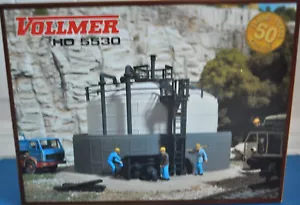 Vollmer 5530 Vintage HO - Diesel Fuel Storage Tank Kit - New in Box - Picture 1 of 7