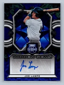 Joe Lampe 2023 Panini Elite Extra Edition Hidden Gems BLUE AUTO #HG-JLP - Bild 1 von 2