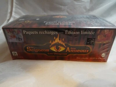 MIDDLE EARTH CCG, THE DRAGONS SEALED BOOSTER BOX OF 36 PACKS (French) - Image 1 of 2