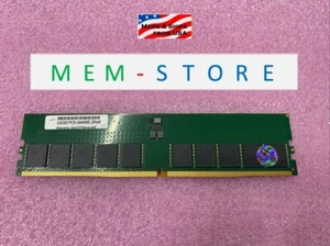 32GB RAM-32GDR5ECT0-UD-4800 DDR5-4800 ECC UDIMM RAM Compatible w/ TS-h1277AXU-RP - Picture 1 of 5