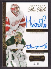 2013-14 Dominion Hockey Rookie DUAL AUTO #PP-MK Petr Mrazek Darcy Kuemper 12/99