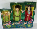 Vintage Sears Disney Peter Pan Tinkerbell Captain Hook Figures Dolls 1980’s New
