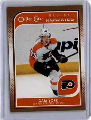 2021-22 Upper Deck Cam York O-Pee-Chee Glossy Rookies Gold #R-3 - Image 1 of 2