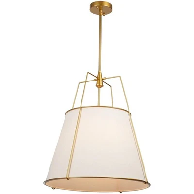 Lámpara de techo colgante Artcraft Lighting SC13364BR Pullman LED 20,8 pulgadas de latón Foto 1 de 4