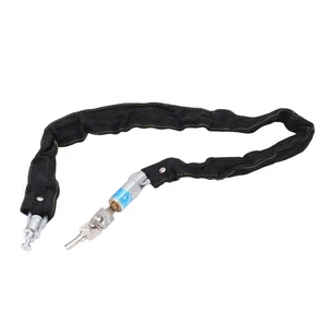  Chain Lock Anti Theft Security Bike Lock With 2 Keys For  - Picture 1 of 12