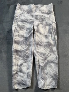 Lululemon Pace Perfect Crop 17" Breeze By White Light Fundido Gris Claro Talla 6 - Imagen 1 de 11