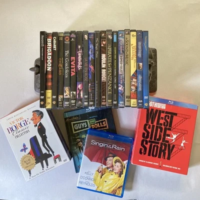 22 Musicals DVD & Blu Ray Lot Individual + Anniversary Edition Sets - Image 1 of 4
