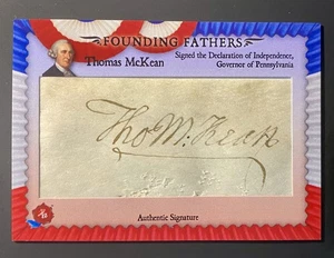 2025 Historic Autographs Founding Fathers Cut Signature Thomas McKean - Bild 1 von 2