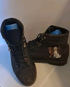 Vintage Disney Leder Wildleder Schuhe 6,5 Damen - Bild 1 von 13
