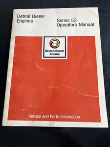 Manual del operador del motor diésel Detroit Series 53 (1977) - Imagen 1 de 9