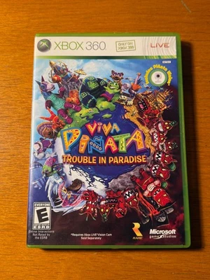 Viva Pinata Trouble in Paradise (Microsoft Xbox 360 2008)  TESTED & WORKING - Image 1 of 4