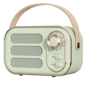 Retro Speaker 360 Stereo  Bluetooth  Speaker Vintage Radio Home Decor Sound7460 - Imagen 1 de 10
