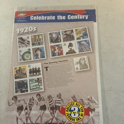 Collection Of Us Mint Used On Pages Cards Prominent Americans Celebrities  N834a - Image 1 of 4