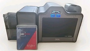 Pacchetto stampante per carte d'identità Fargo HDP5000 doppio lato con software. Stampato solo 1525 - Foto 1 di 6