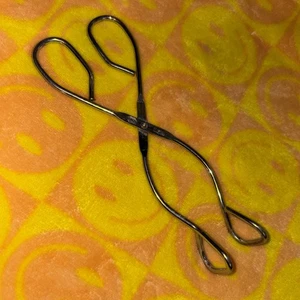 "Pinzas de tijera vintage Vaughan de acero inoxidable de 8"" ensalada de barbacoa para perros calientes" - Imagen 1 de 1