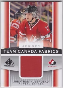 Jonathan Huberdeau 13-14 Upper Deck SP Game Used Team Canada Fabrics Jersey - Picture 1 of 1